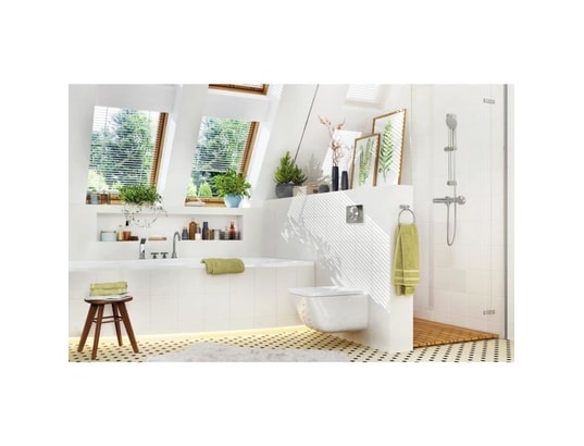 IDEAL-STANDARD - Barre et colonne de douche Ensemble de douche thermostatique - ceratherm t50 - barre 6...