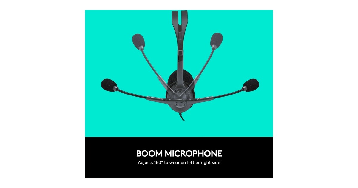 LogitechHeadset H111 on-ear   (Grijs)
