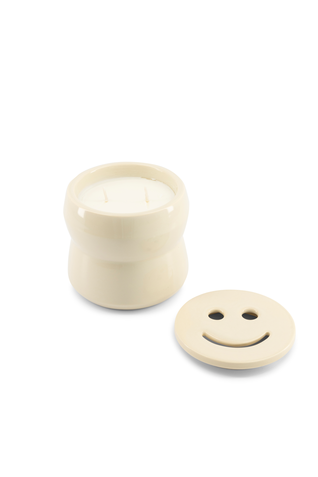 Kaars Shape 02.01 Candle & Happy lid Chalk Shape 02.01 Candle & Happy lid Chalk - Bois de Paris