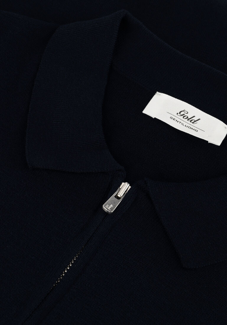 GENTILUOMO donkerblauwe gentiluomo polo k9151-285