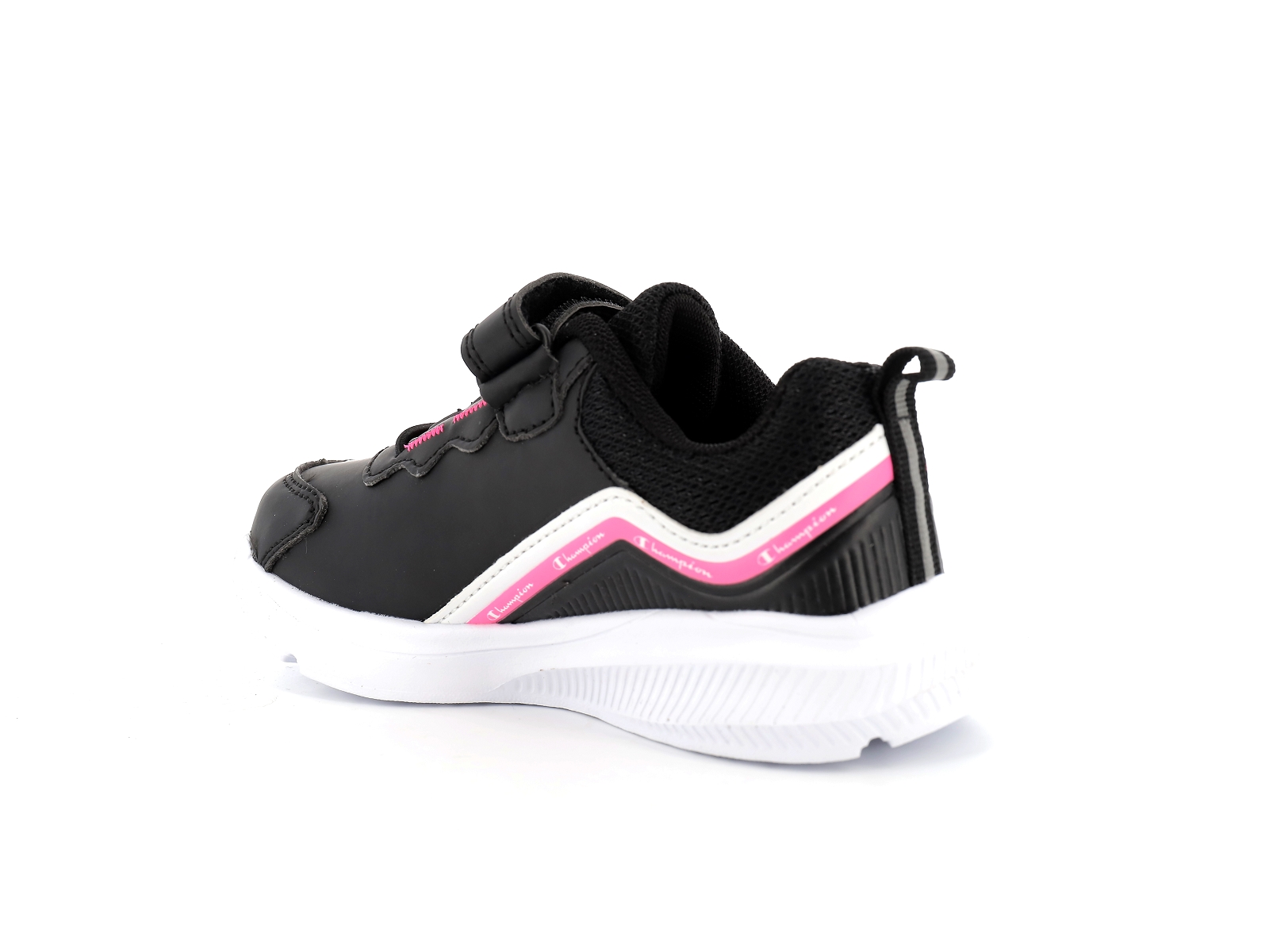 Champion-S32208 Matières combinées Noir Rose