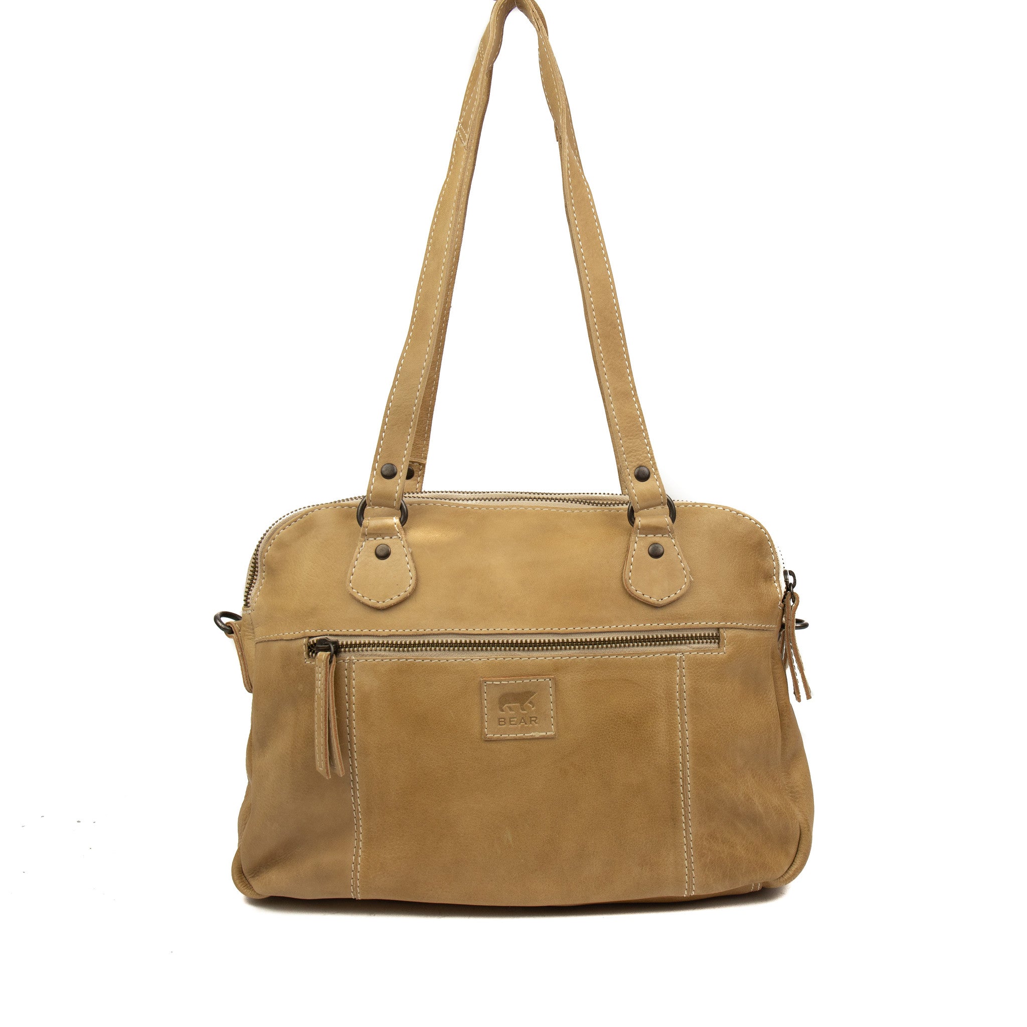 Hand-/schoudertas 'Lieke' beige Beige