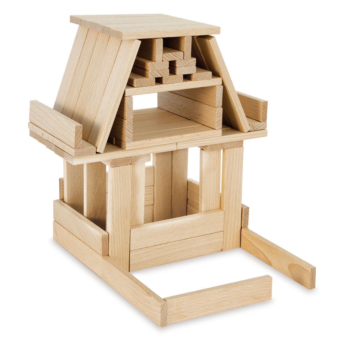 Eichhorn Houten Bouwplankjes, 200dlg.