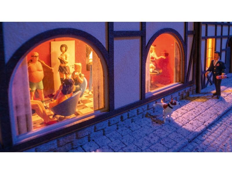 NOCH micro-rooms Einfach-LED, Warm-Weiss, 4 Stück LED-Licht für Heimbeleuchtungssysteme und Leuchtkästen