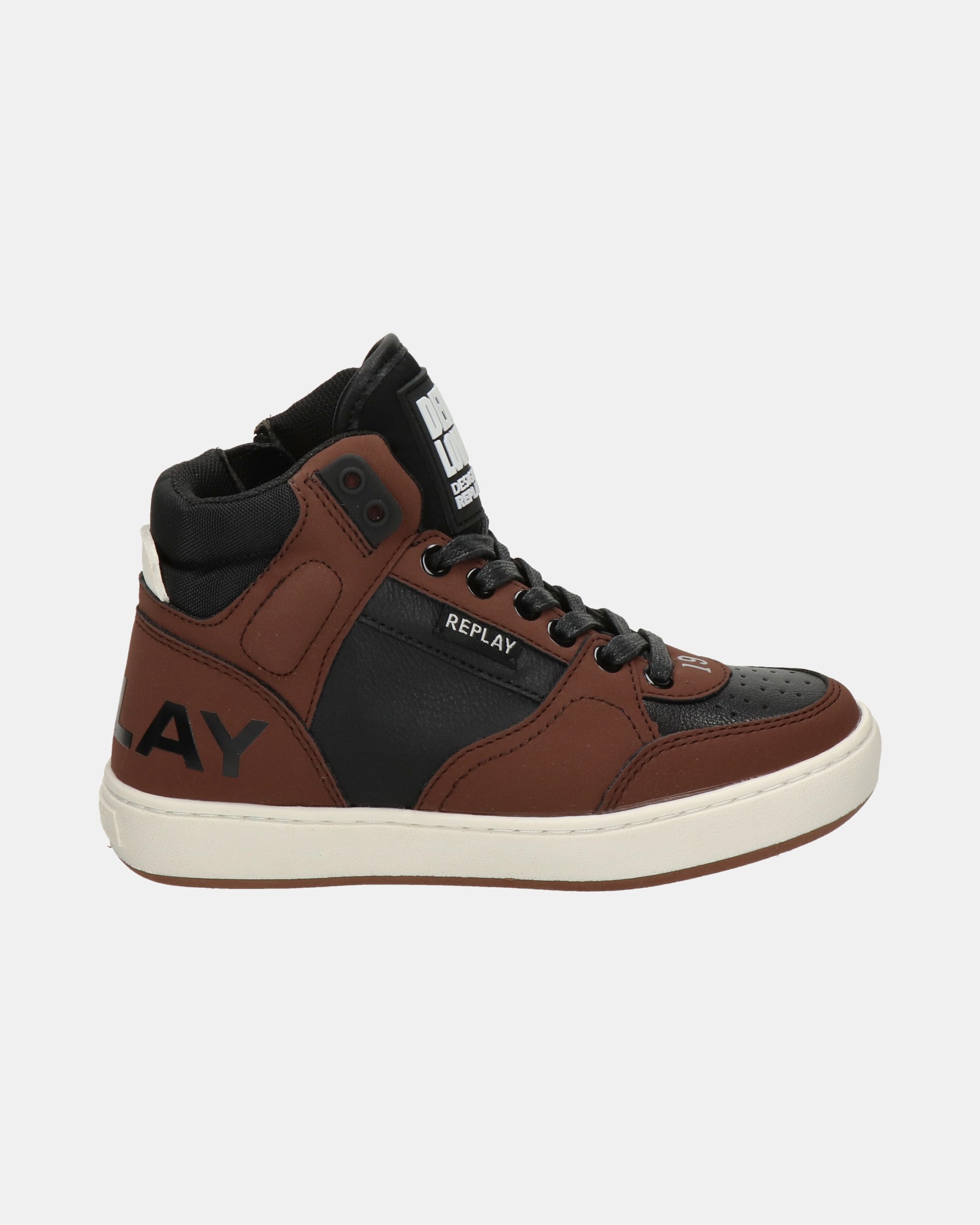 Replay Cobra 1 Hoge sneakers  - zwart