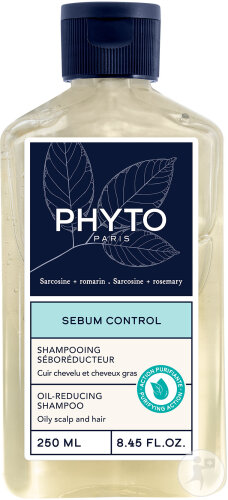 Phyto Paris Sébum Control Shampoing Séboréducteur Flacon 250ml