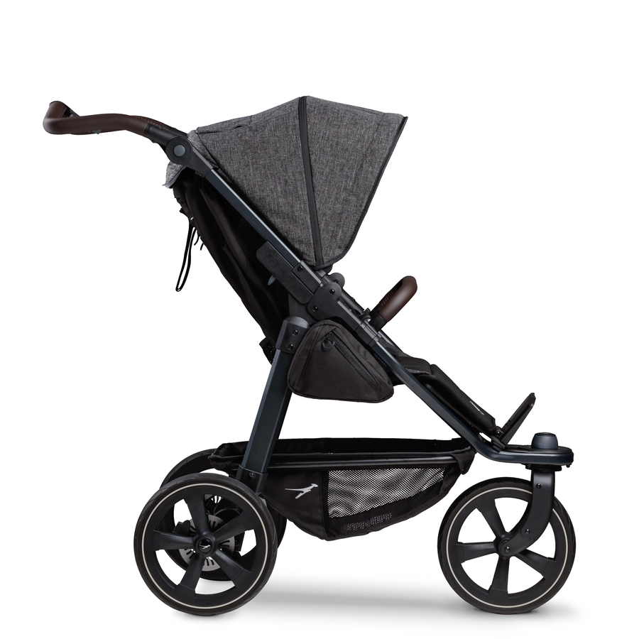 tfk Sportkinderwagen Mono 2 mit Luftkammerrad Set premium anthrazit