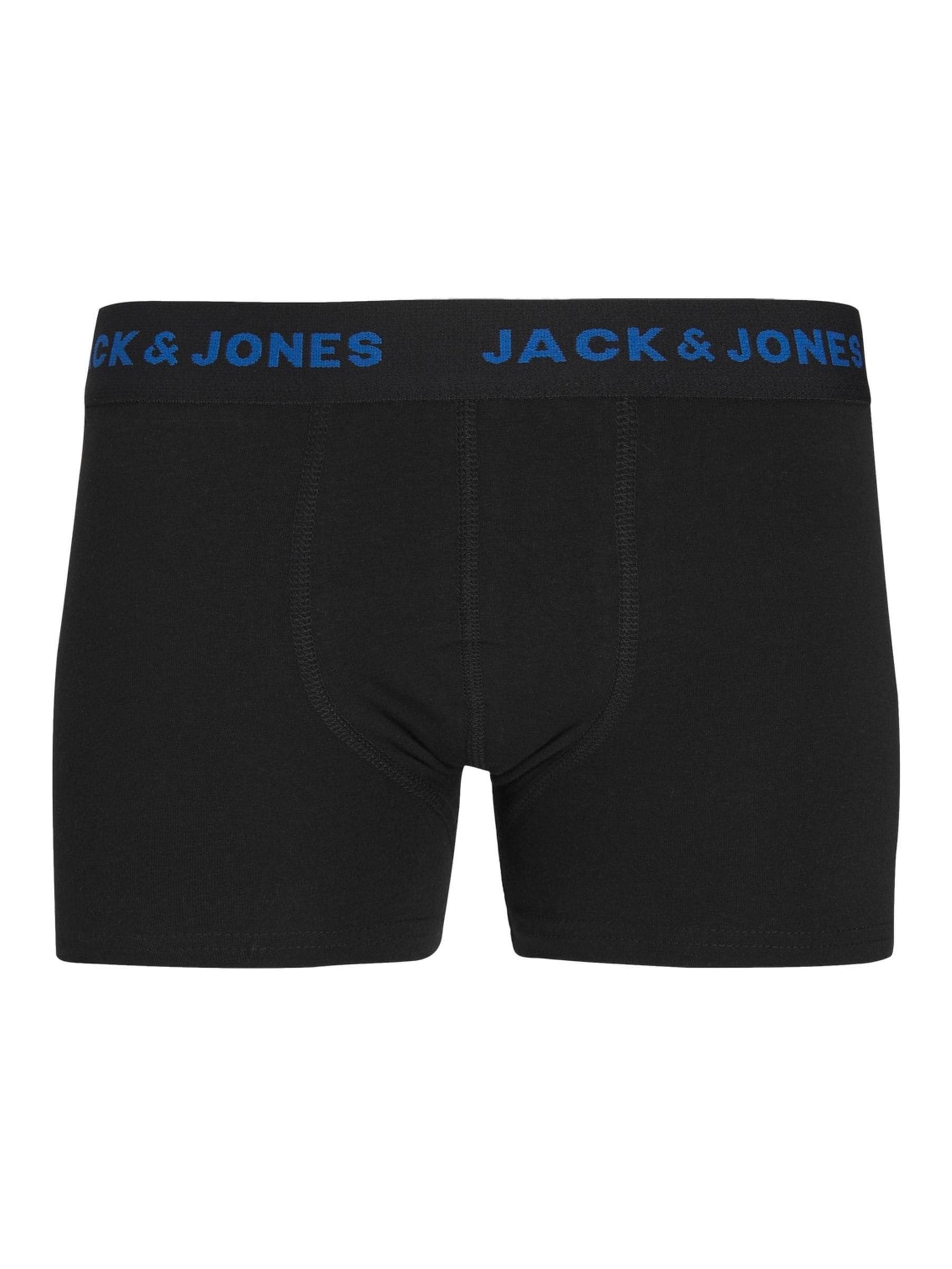 JACK & JONES Junior Logo Black Boxers 7 Pack