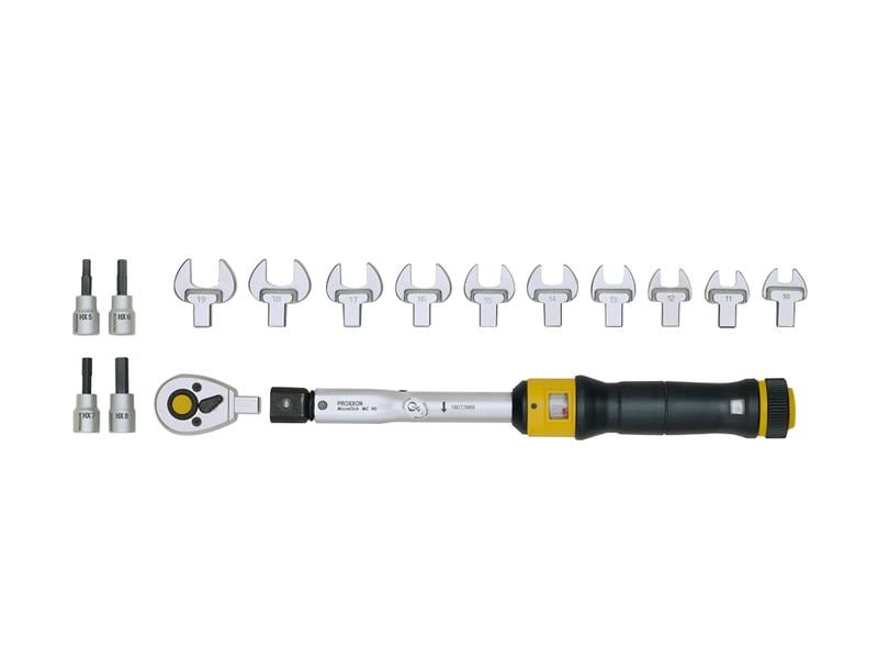 Proxxon Industrial Drehmomentschlüssel MicroClick MC 60-Mul Mit Gabelschlüsselaufsätzen