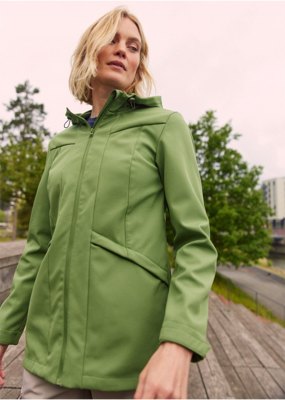 Veste softshell, étanche