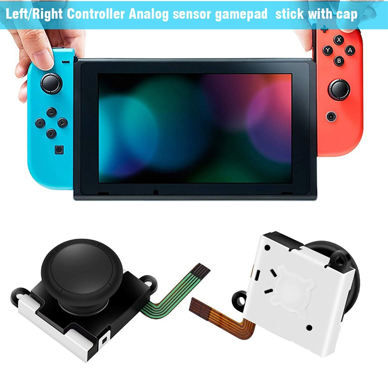 (21-tlg. Set) Nintendo Switch / OLED / Lite Joy Con Reparatur Set   Joycon Joystick Ersatz