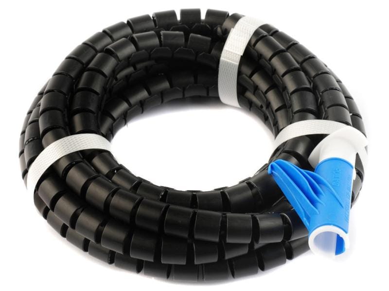 Plica Spiroschlauch NW25 20 m Ø 25 mm Schwarz Spiralschlauch, Ø 25 mm, 20 m, schwarz