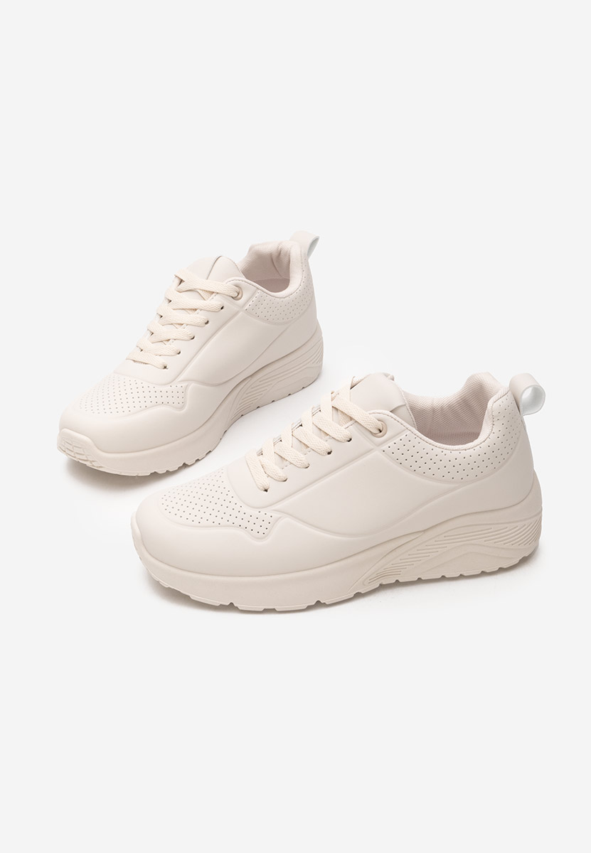 Baskets pour femme beige Madonna
