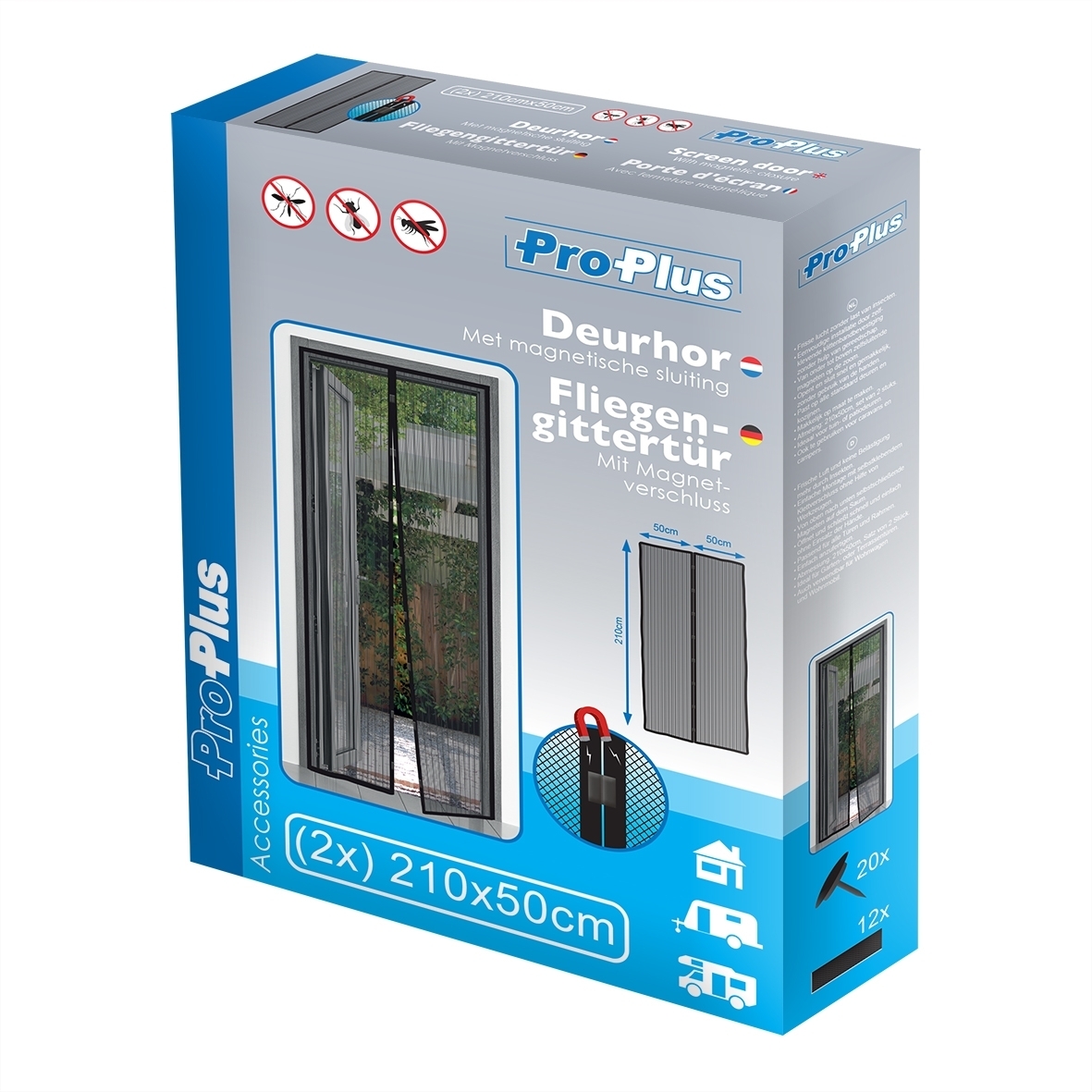 ProPlus deurhor met magneetsluiting