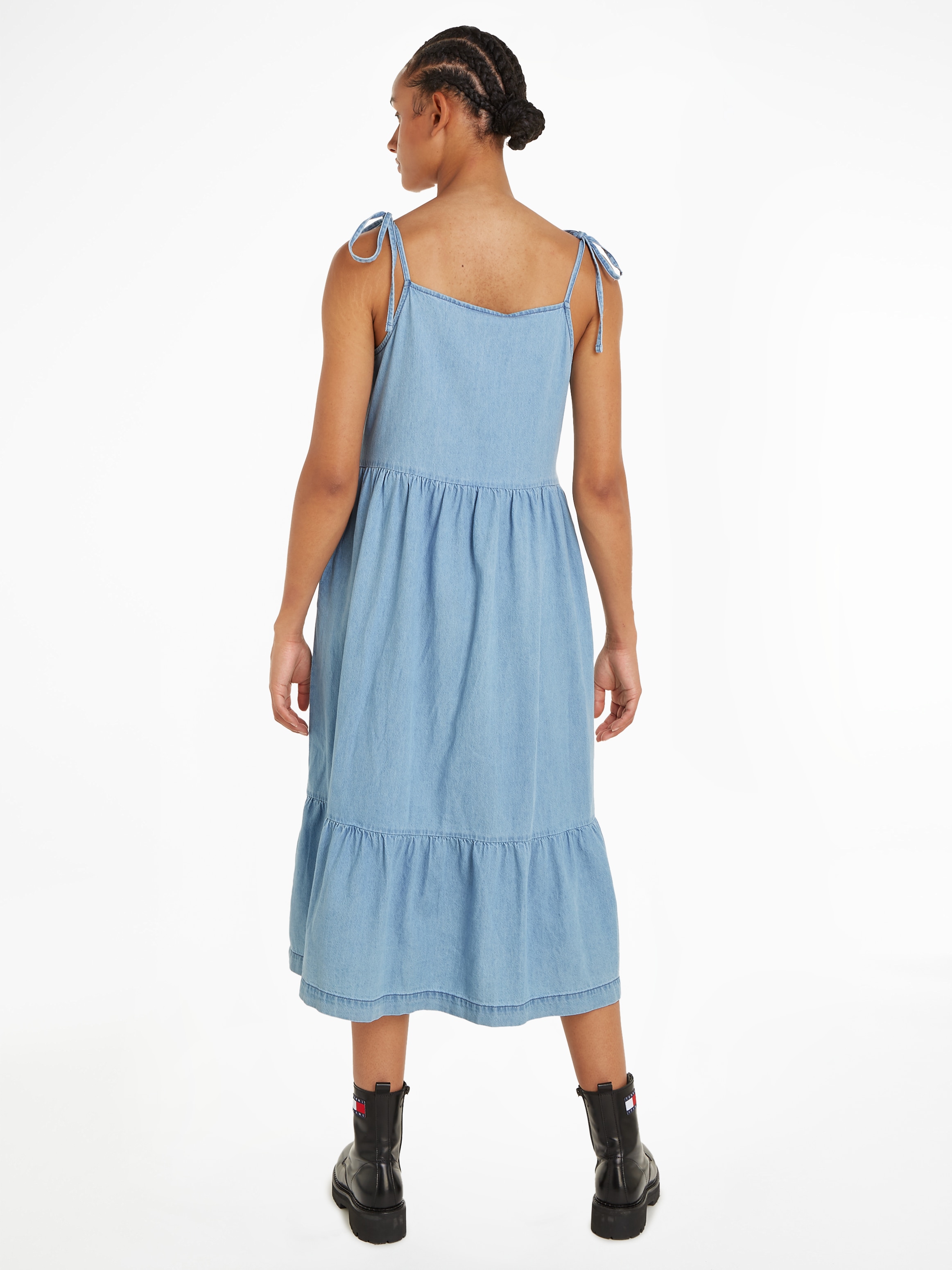 Tommy Jeans Curve Blusenkleid »TJW CHAMBRAY DRESS EXT« Grosse Grössen
