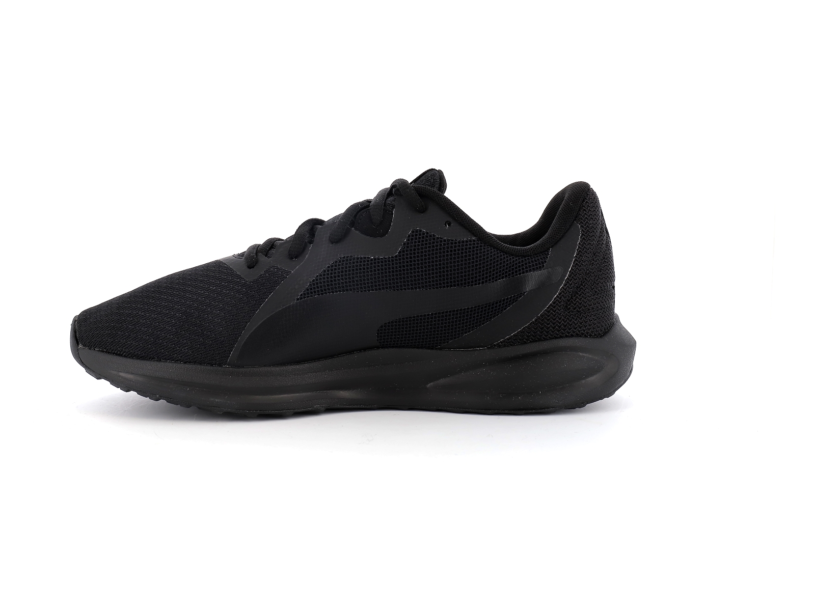 Puma-376289 Matières combinées Noir