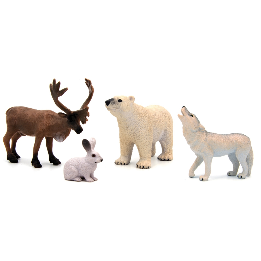 Polartierfiguren, 11er-Pack