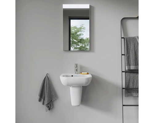 DURAVIT Handwastafel D-Code 45 x 34 cm wit glanzend 705450000