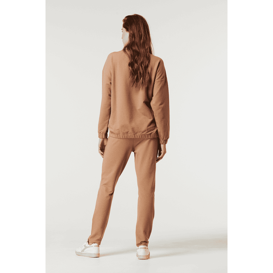 SUPERMOM Pullover Melange Tigers Eye