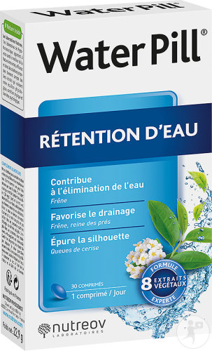Nutreov Physcience Water Pill Rétention D'Eau Complément Alimentaire 30 Comprimés