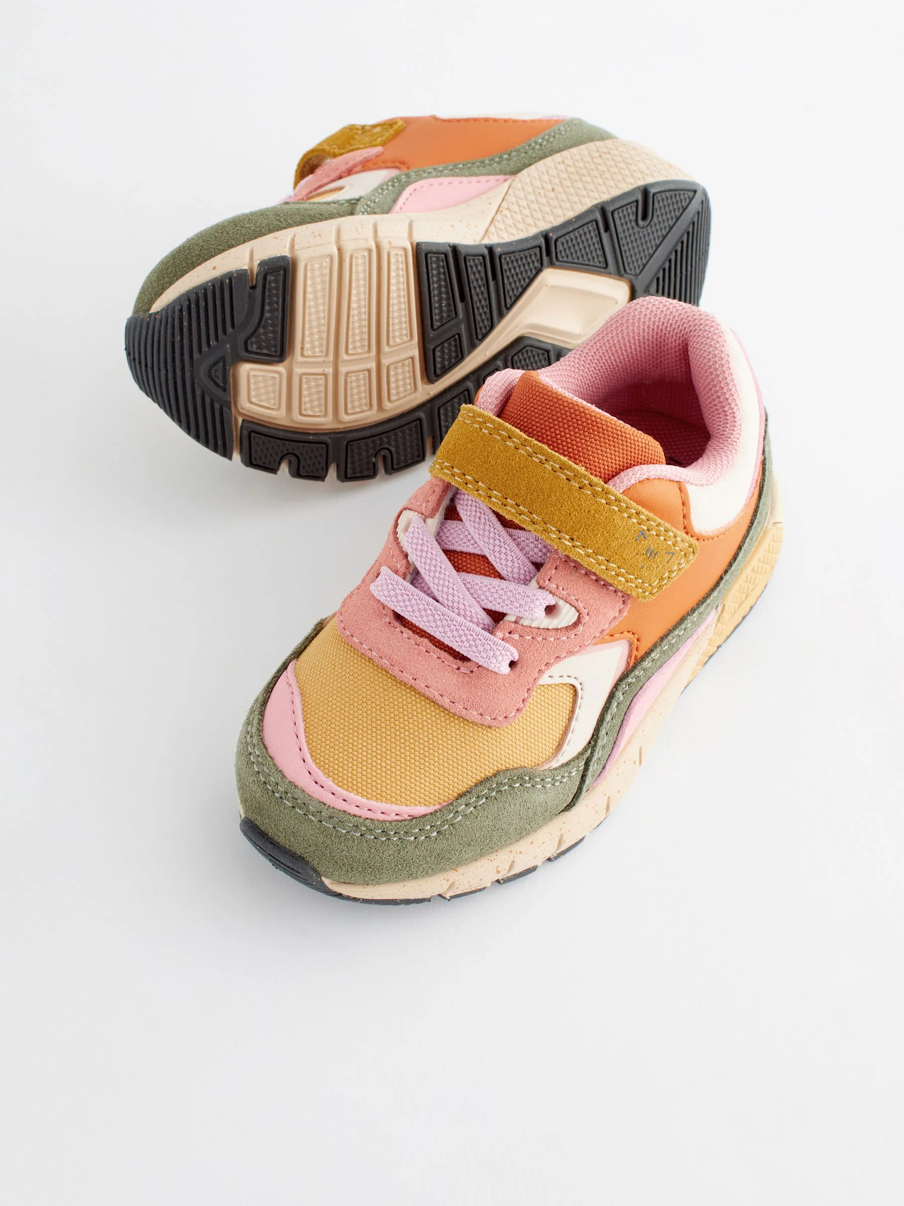 Multi - Sneakers met dikke zool en elastische veters