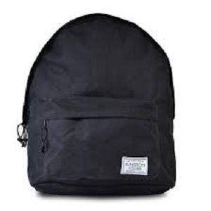 SAC A DOS UNISEXE EN TEXTILE NOIR DE MARQUE KINSTON