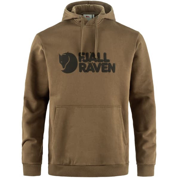 Sweatshirt FJALLRAVEN LOGO HOODIE M WOOD BROWN