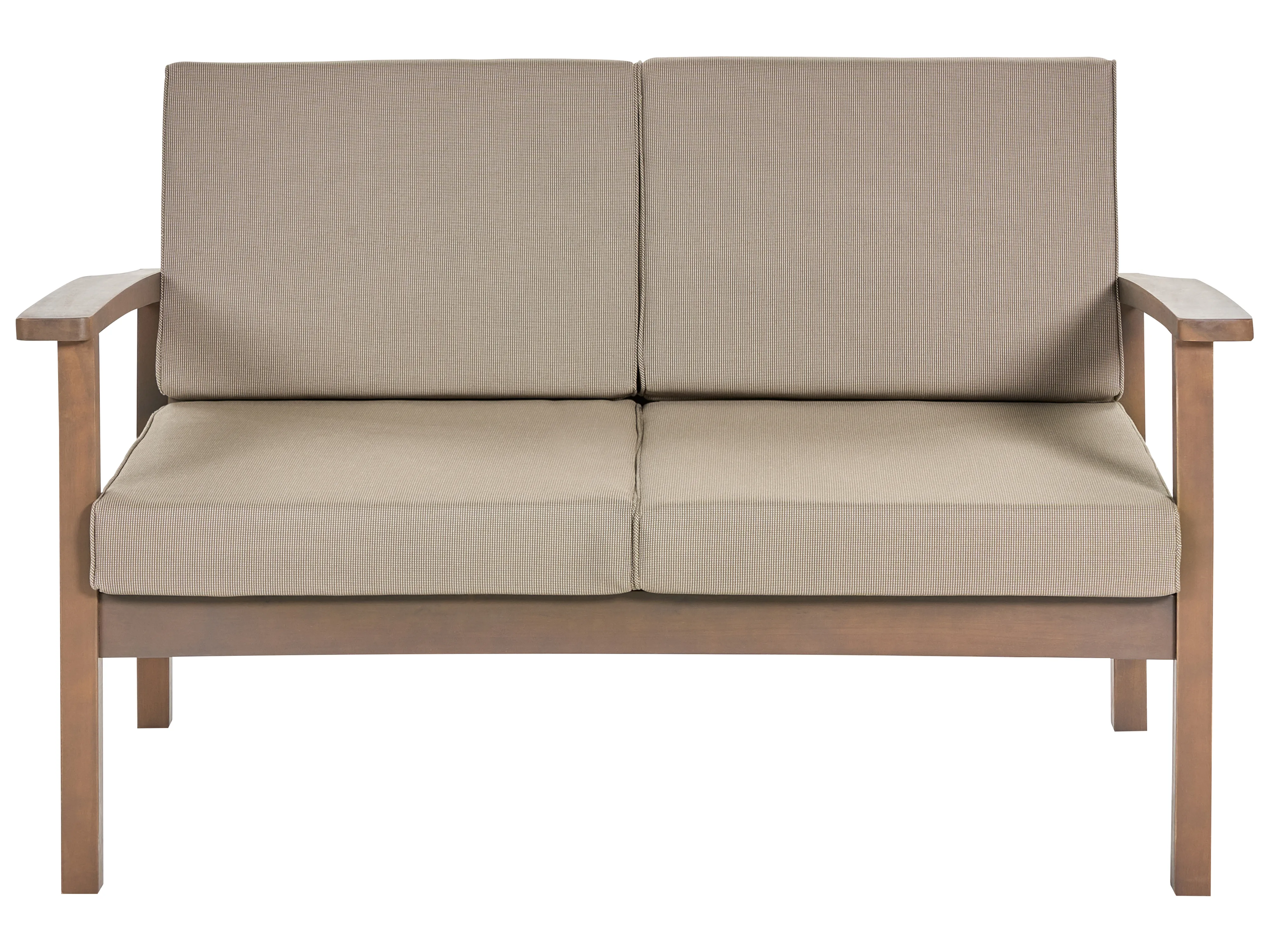 Loungeset met tafel 4-zits MANILA Acaciahout Donkerbruin