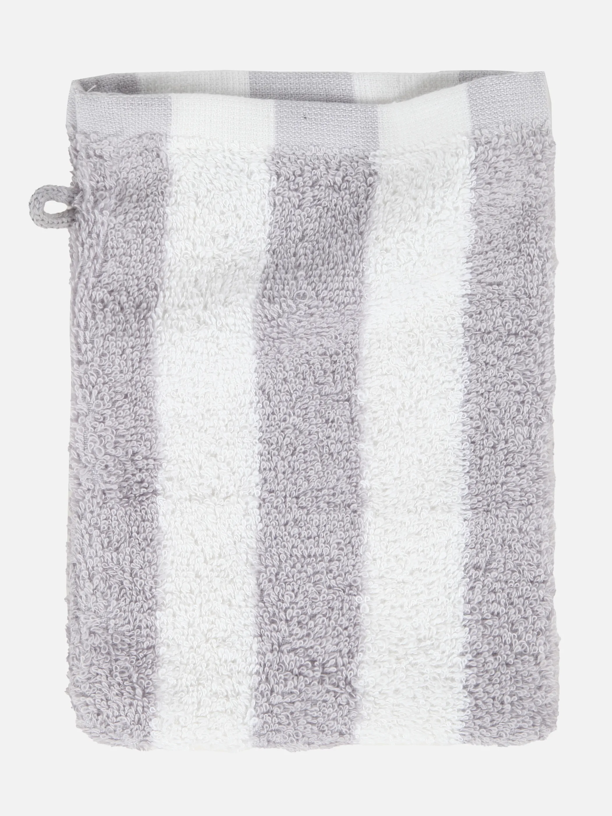 Waschhandschuh gestreift, 15x21cm