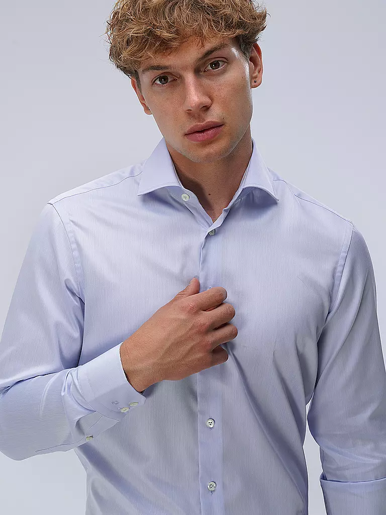 VAN LAACK Hemd Tailored Fit hellblau