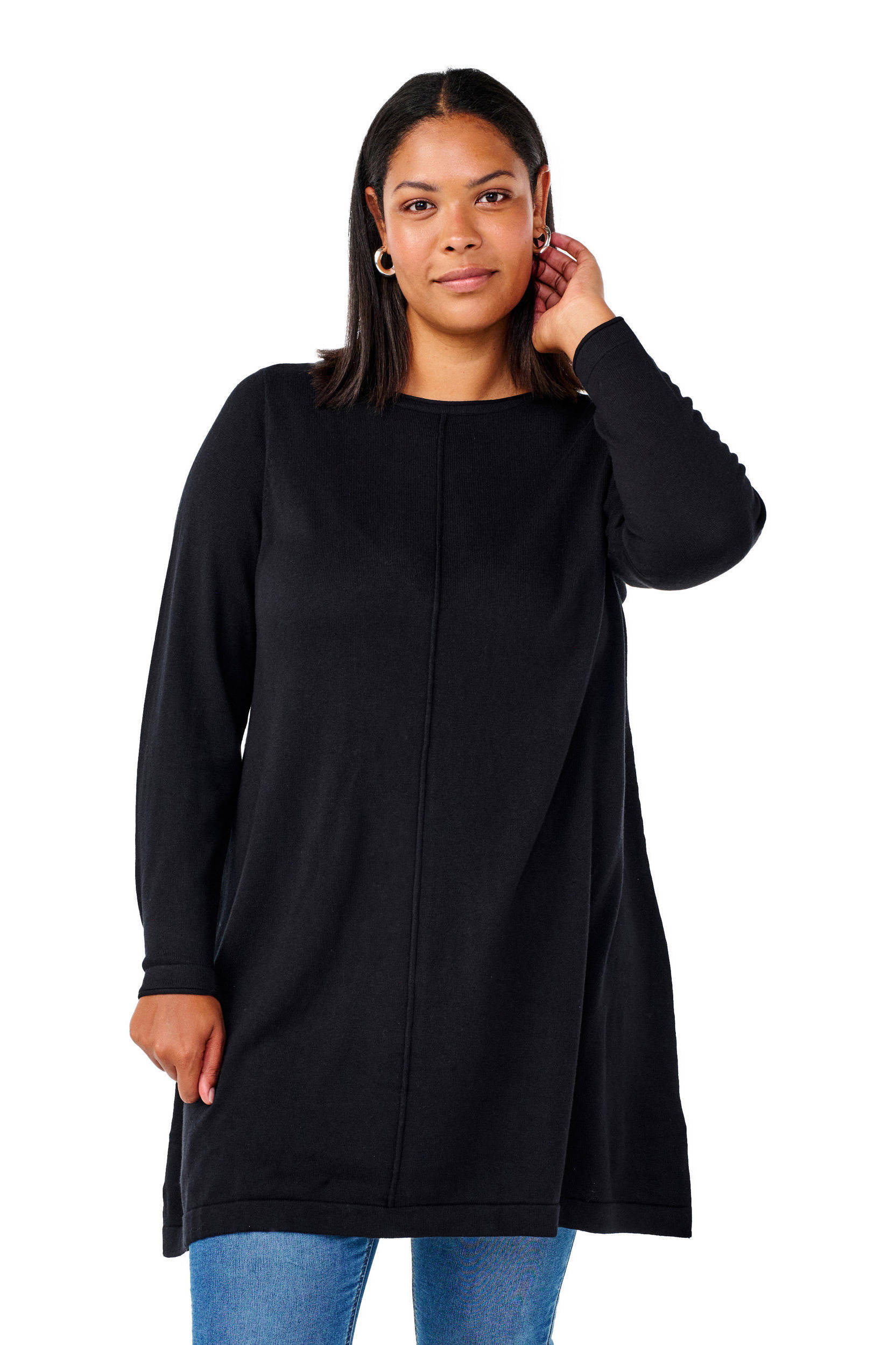 Zizzi jurk MSHAPE zwart