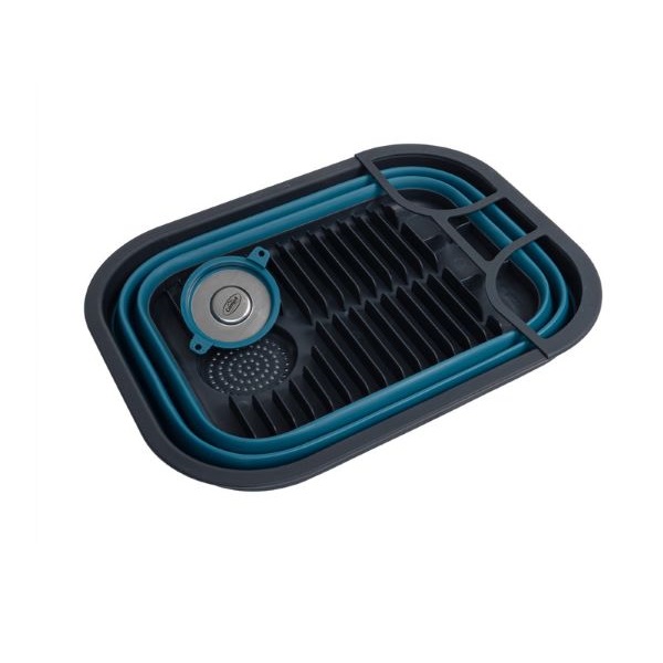 Égouttoir à vaisselle rétractable silicone