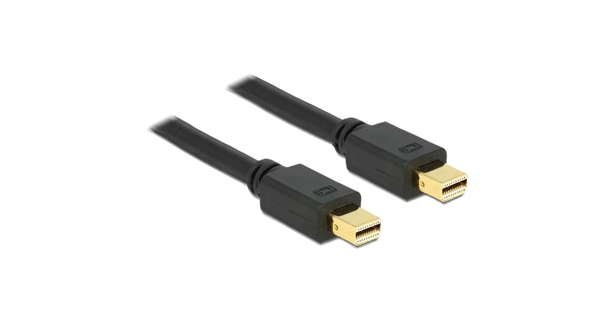 DeLOCKMini DisplayPort 1.2 kabel  (Zwart, 1,5 meter)