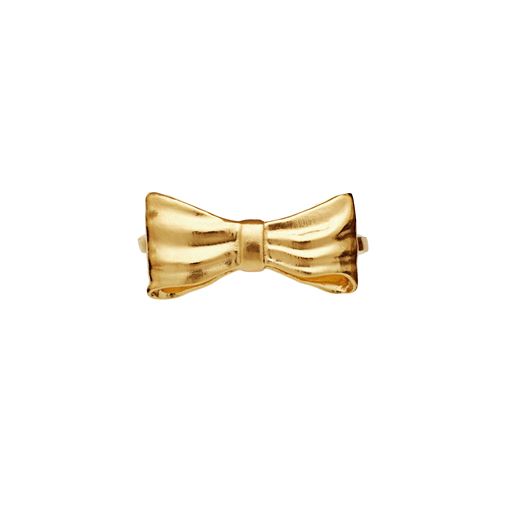 Maanesten Satin Ring, Gold Plated, 53