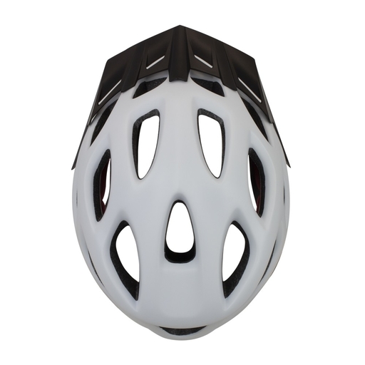 Capacete de ciclismo Eltin Brave, branco fosco
