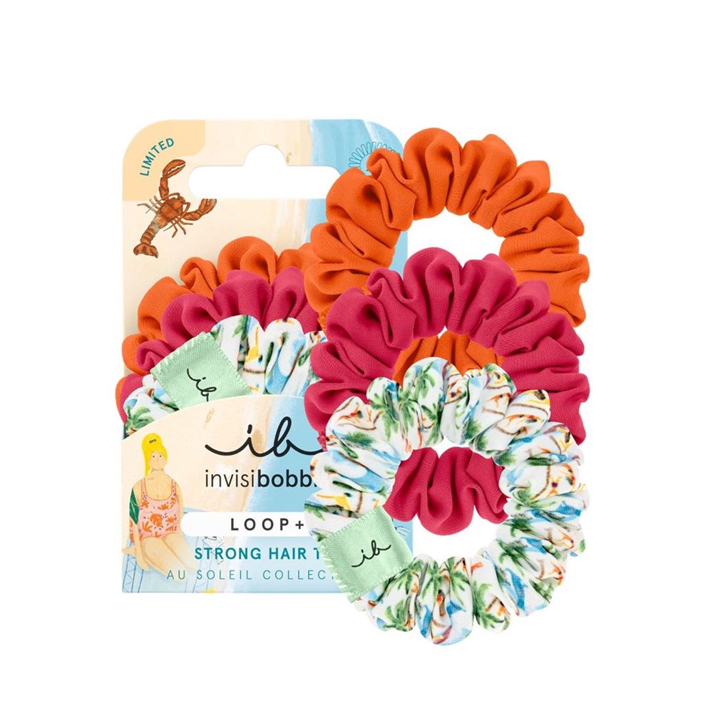 Invisibobble Haarbinder Loop+<br>3 Stück, Au Soleil Beachy Bliss