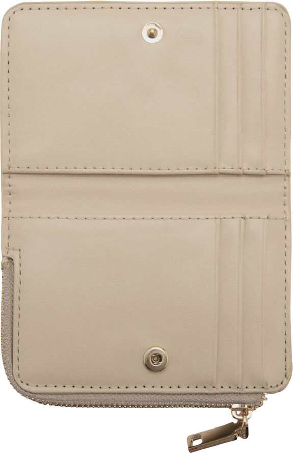 MANGO Animal print effect wallet Light beige