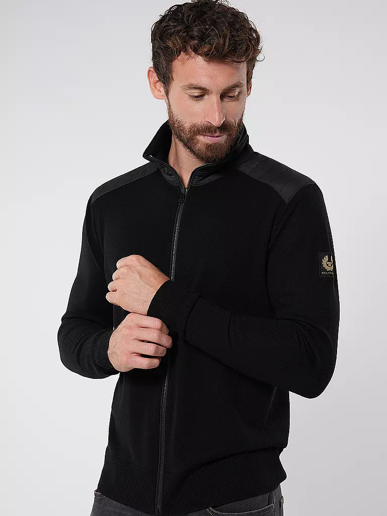 BELSTAFF Strickjacke KELBY schwarz