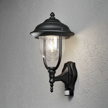 Konstsmide buitenlamp Parma 49cm mat zwart