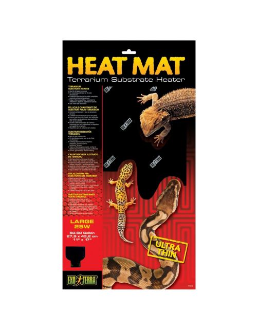 Exo Terra Heat Mat Substraatverwarmer - Verwarming - 27.9x43.2 cm 25 Watt