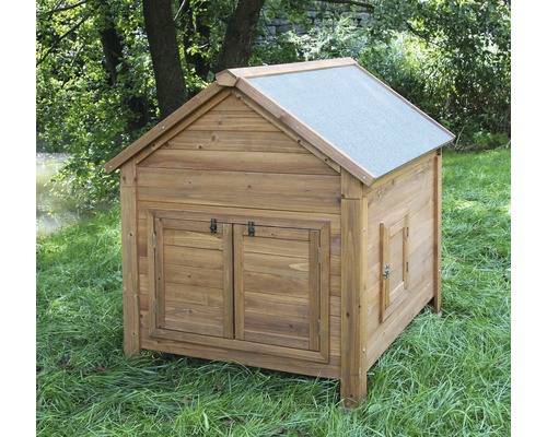 Klein dierenhok voor kippen of konijnen 105 x 100 x 108 cm