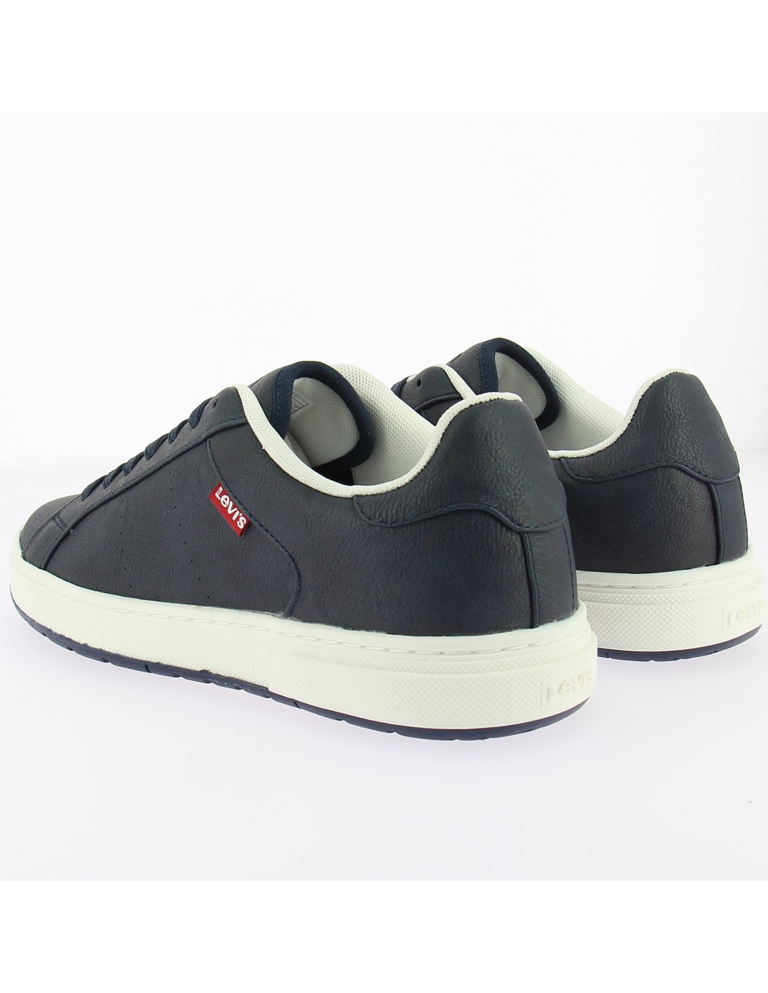 levi's baskets de ville homme sneaker piper bleu/blanc
