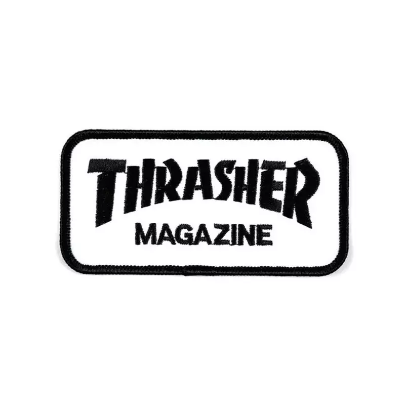 Promotion THRASHER patch logo black white