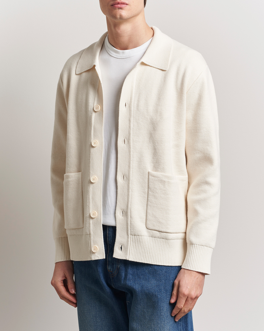 A Day's March Holt Cardigan Off White