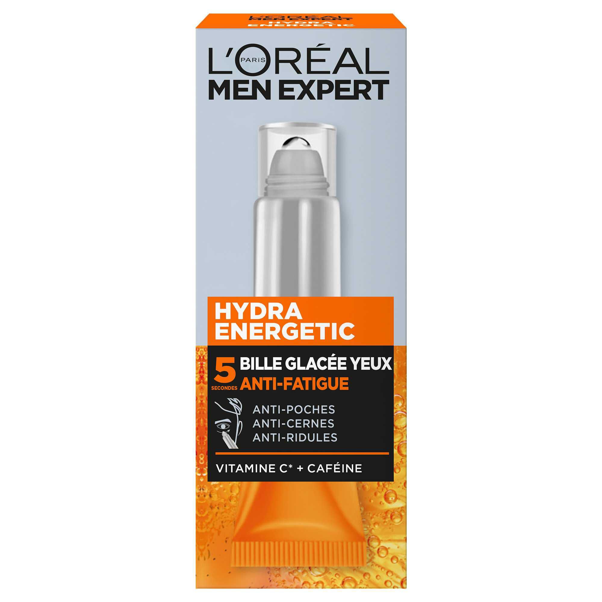 Men Expert Hydra Energetic Bille Glacée Yeux pour Homme