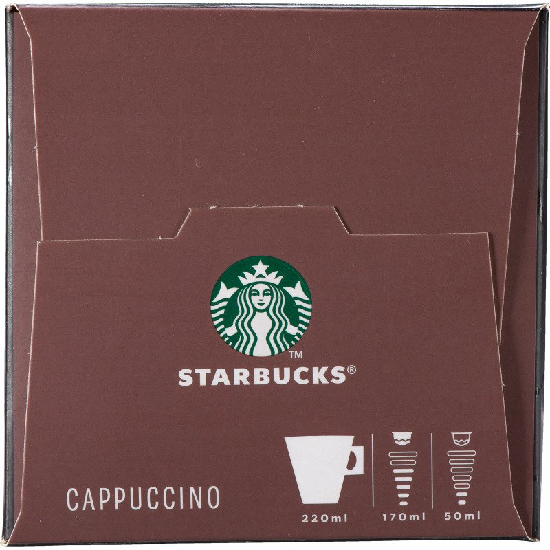 Capsules de café Starbucks Dolce Gusto Cappucino - Boîte de 24