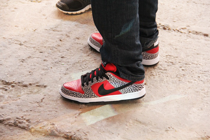 Nike Dunk SB Low Supreme Red Cement