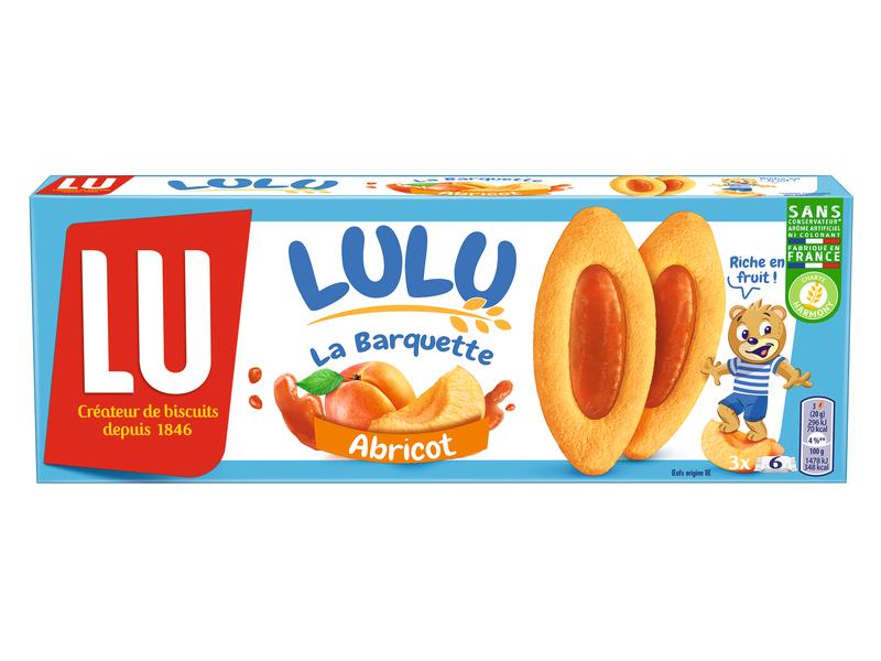 LU Guetzli Barquette Aprikosen 120 g Kekse mit Aprikosen Aroma