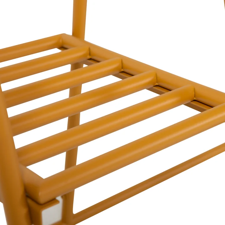 HKliving - Garderobe mit Kleiderbügeln und Garderobenhaken, ginger orange