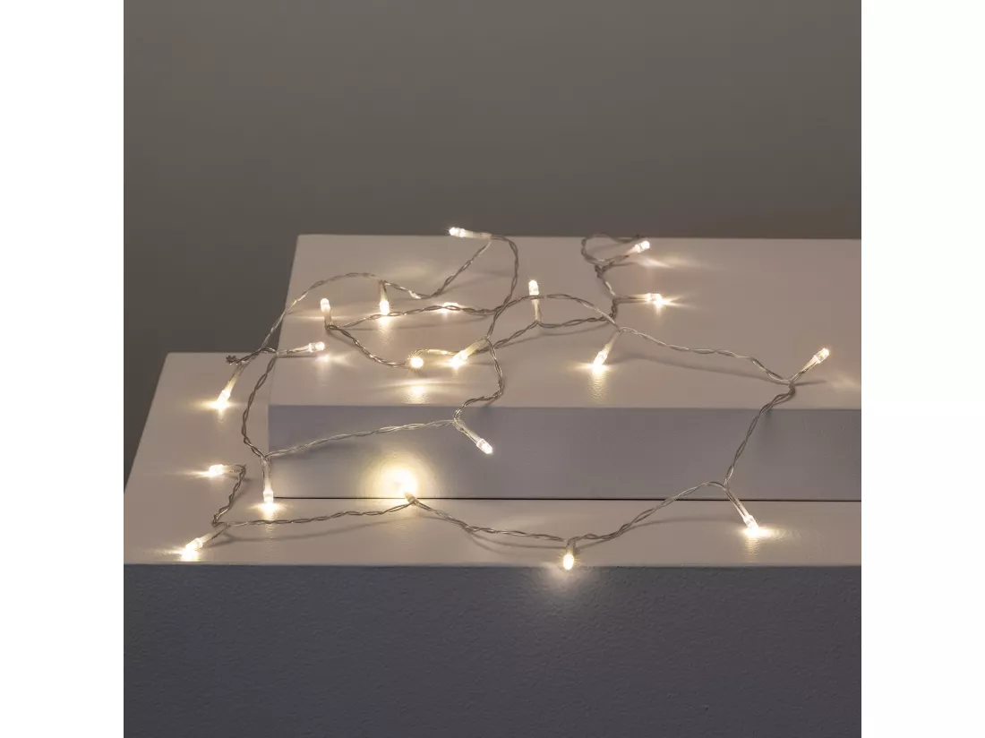 Guirlande LED Extérieure Solaire Lilac 2m 3000K Blanc chaud